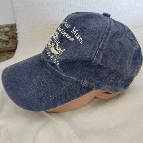 Y2K Florida Swap Meet Sumter Cty Trucker Baseball Hat Cap Denim Zkapz OSFA - Picture 3 of 11